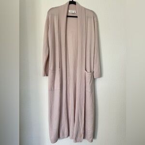 Arlotta 100% cashmere pink robe X-Small/Small